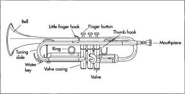 Trumpets are almost universally made from brass, but a solid gold or silver trumpet might be created for special occasions. The most common type of brass used is yellow brass, which is 70 percent copper and 30 percent zinc. Other types include gold brass (80 percent copper and 20 percent zinc), and silver brass (made from copper, zinc, and nickel). The relatively small amount of zinc present in the alloy is necessary to make bross that is workable when cold.