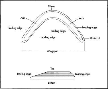 A boomerang.