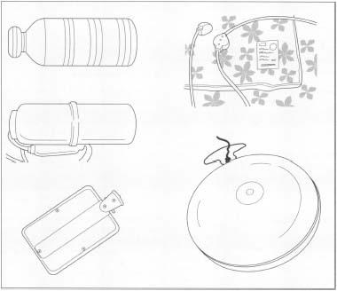 Various types of bed warmers patented and popularized during the 1930s and 1940s.