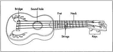 A ukelele.